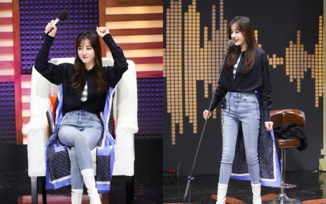 Địch Lệ Nhiệt Ba xinh đẹp trong trang phục cá tính sau bao lần bị chê mặc đồ xấu