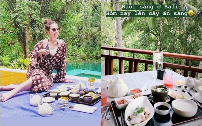 Loạt ảnh sang chảnh của hot girl thời tiết Mai Ngọc trong chuyến du lịch Bali đầu năm mới với ông xã