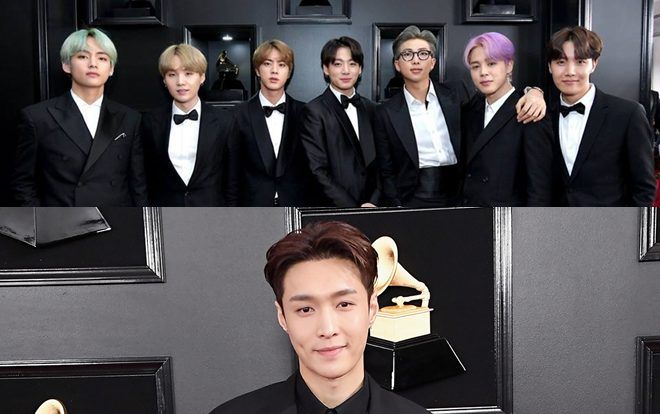 Thảm đỏ Grammys 2019: BTS trở thành tâm điểm, EXO Lay xuất hiện 'thoáng qua'