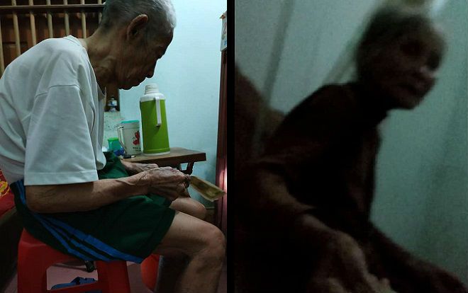 Rưng rưng nước mắt với hình ảnh ông bà già yếu, tay run run dúi tiền cho cháu đi học xa nhà