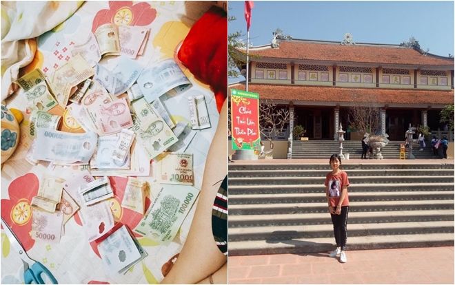 Cô gái bật khóc vì cảm động xen lẫn xấu hổ khi được em gái lớp 7 cho vay 1,5 triệu dành dụm cả năm trời