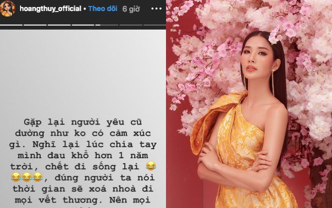 'Tình cũ không rủ cũng đến' nhưng fan lại bất ngờ với phản ứng của Á hậu Hoàng Thuỳ