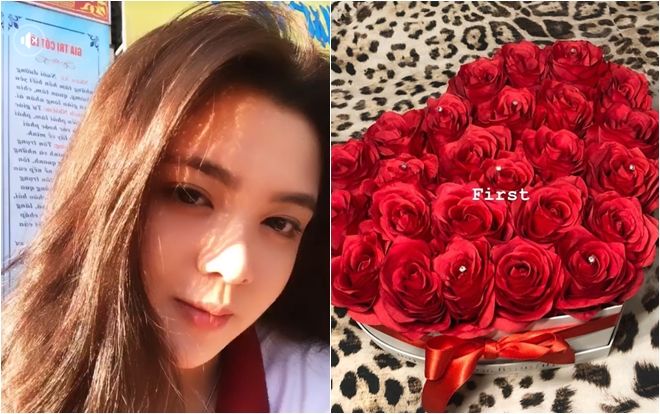 Valentine của các hot boy, hot girl Việt: Primmy Trương nhận hoa hồng từ người bí mật, Kiên Hoàng tự làm bánh tặng bà xã