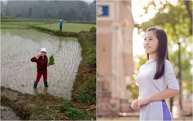Khoe ảnh dành cả Tết để đi cấy giúp mẹ, nữ sinh bất ngờ bị 'ném đá' vì một chi tiết