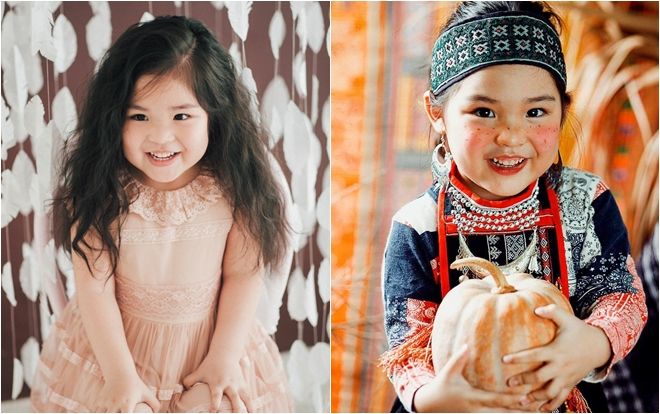 Bé gái gây sốt vì quá xinh xắn, đến khóc cũng dễ thương hết phần người khác