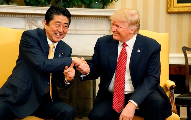 Trump: 'Thủ tướng Nhật đề cử tôi cho giải Nobel Hòa bình'