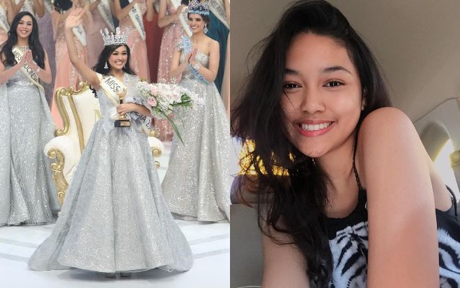 Cô gái 18 tuổi đăng quang Hoa hậu Indonesia 2019, mẹ đẻ ôm mặt khóc ngất