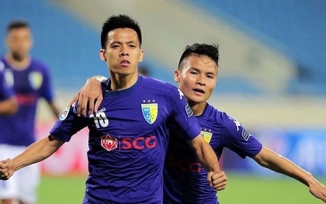 Văn Quyết sẽ lại toả sáng giúp CLB Hà Nội vượt qua đội bóng của Fellaini?