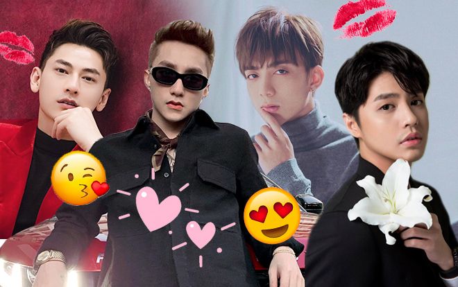 Vào đây mà xem, dàn 'nam thần' Vpop 'thiêu đốt' mọi trái tim fan girl chỉ bằng bờ môi trái tim như thế này!
