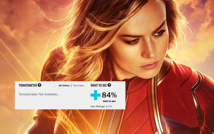 Chưa kịp đập Thanos, 'chị đại' Captain Marvel đã khốn khổ bởi review ảo trên Rotten Tomatoes