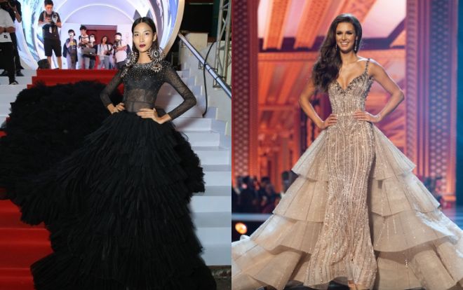 Muốn lập kỷ lục như H'Hen Niê, Hoàng Thùy nên loại ngay kiểu váy này ở Miss Universe 2019