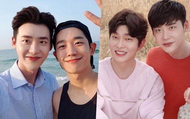 'Hội trai đẹp' rủ nhau gửi xe tải cafe ủng hộ phim mới của Lee Jong Suk