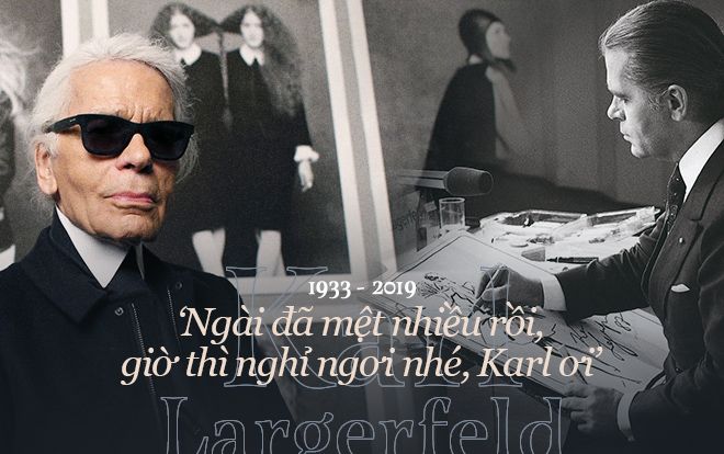‘Karl Lagerfeld - Nắng đã tắt nhưng Mặt Trời vẫn huy hoàng vĩnh cửu!