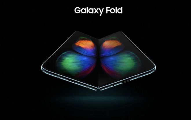 Điện thoại gập Samsung Galaxy Fold bất ngờ lộ diện hình ảnh chi tiết