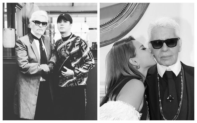 Không chỉ riêng sao quốc tế, sao Hàn cũng bày tỏ niềm thương tiếc trước sự ra đi của Karl Lagerfeld