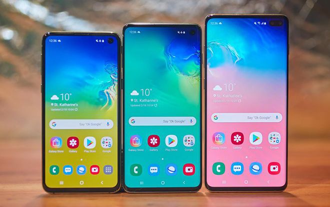 Chỉ cần xem hình ảnh này bạn sẽ biết Samsung Galaxy S10e, S10 và S10+ khác nhau như thế nào