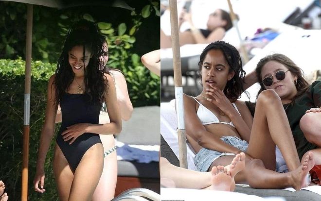 Đôi chân dài bất tận, con gái Obama được khuyên làm người mẫu như các tiểu thư hoàng gia