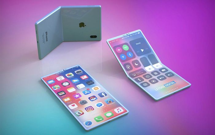 Galaxy Fold vừa trình làng, iPhone đã nhanh chóng có ngay phiên bản gập đẹp mắt
