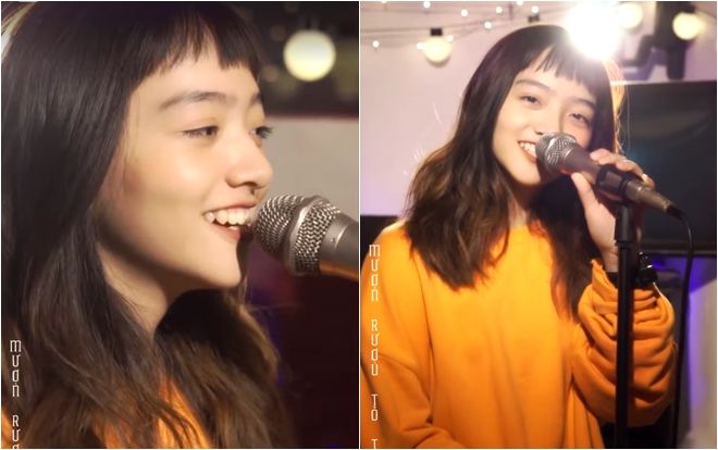 Để kiểu mái ngố ‘ai cắt cũng xấu’ nhưng nhan sắc của cô bạn này được dân mạng dành tặng 2 từ ‘xuất sắc’