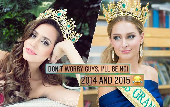 Đàn em bị tước danh hiệu, Miss Grand Int' 2014 trấn an fan: 'Chị sẽ là cựu hoa hậu 2 năm'