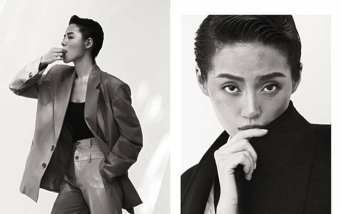 Diện vest như đàn ông mà Khánh Linh The Face vẫn quyến rũ khó cưỡng