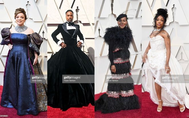 Cạn lời với những bộ cánh thời trang 'sến sẩm' và 'thảm họa' nhất tại thảm đỏ lễ trao giải Oscars 2019