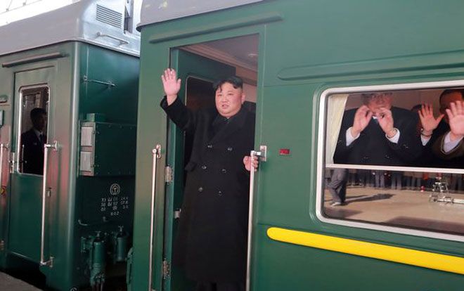 Mất ít nhất 2 ngày rưỡi để di chuyển, tại sao ông Kim vẫn chọn tàu hoả làm phương tiện tới Hà Nội