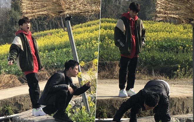 Haha Nông Phu: Sau lùm xùm hôn nhân Giả Nãi Lượng như một đứa trẻ vui đùa cùng Vương Nguyên