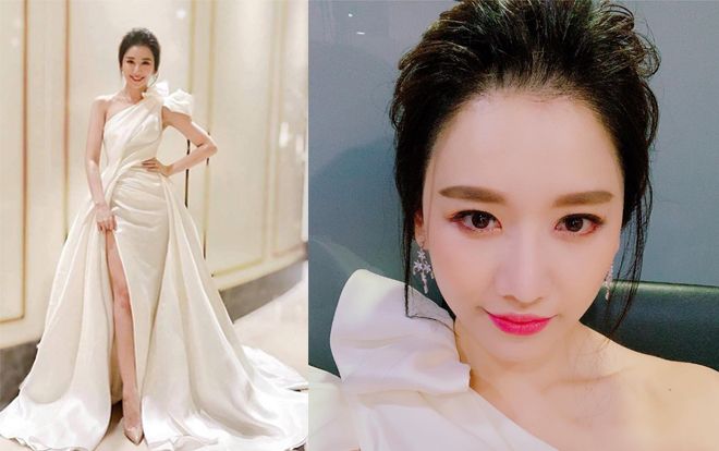 Sau bao ngày chờ đợi, cuối cùng Hari Won đã gia nhập hội 'váy xẻ cao ngút ngàn' với Hoàng Thùy, Hương Giang