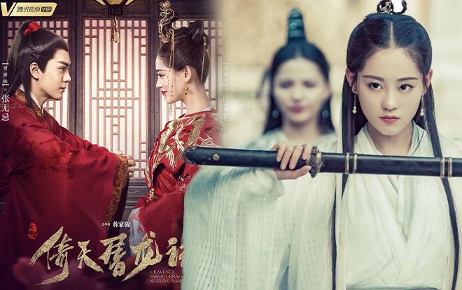 'Tân Ỷ Thiên Đồ Long Ký' 2019: 'Chu Chỉ Nhược' Chúc Tự Đan xinh đẹp và là gà của Dương Mịch, không hot cũng lạ