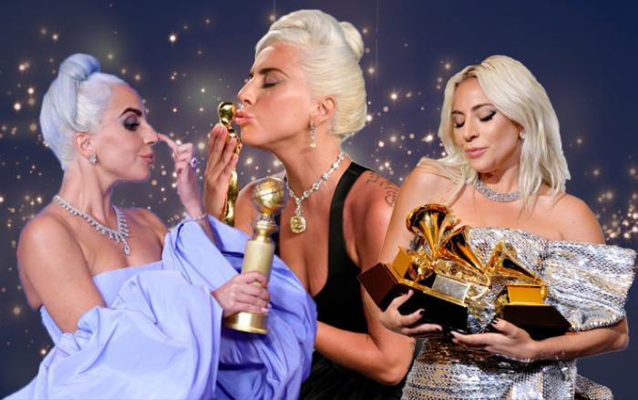 Loạt khoảnh khắc 'fancy' sướng ngất của Lady Gaga tại 5 lễ trao giải 'danh giá' nhất hành tinh