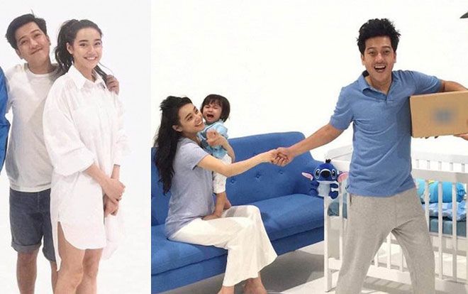 Nhã Phương mặc váy sơ mi trắng cực xinh đi làm cùng Trường Giang sau tin đồn sinh con