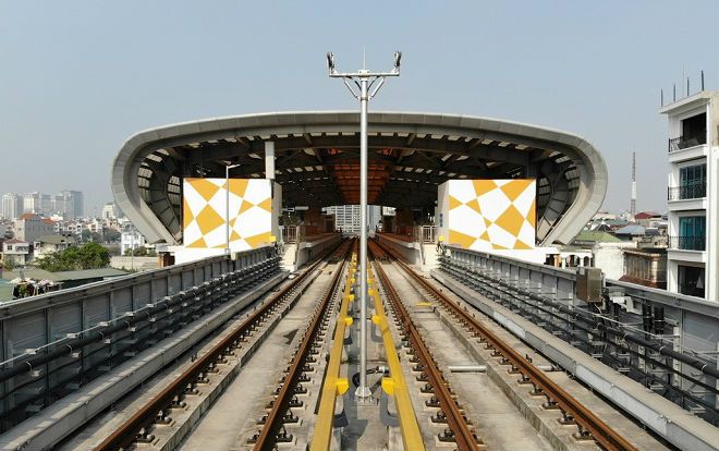 Giá vé trên tuyến đường sắt đô thị 2A Cát Linh - Hà Đông thấp nhất từ 8.000 đồng