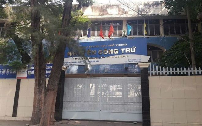 Bình gas mini phát nổ trong cuộc thi nấu ăn tại trường, 2 học sinh bị thương