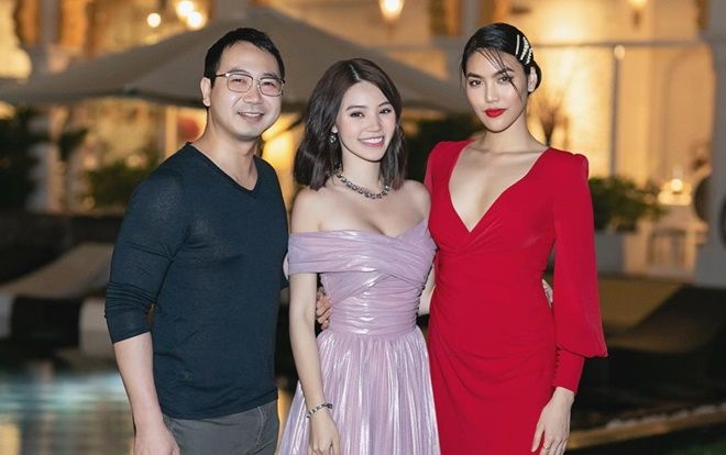 Cùng chồng đi mừng sinh nhật Jolie Nguyễn, Lan Khuê để lộ mặt nọng