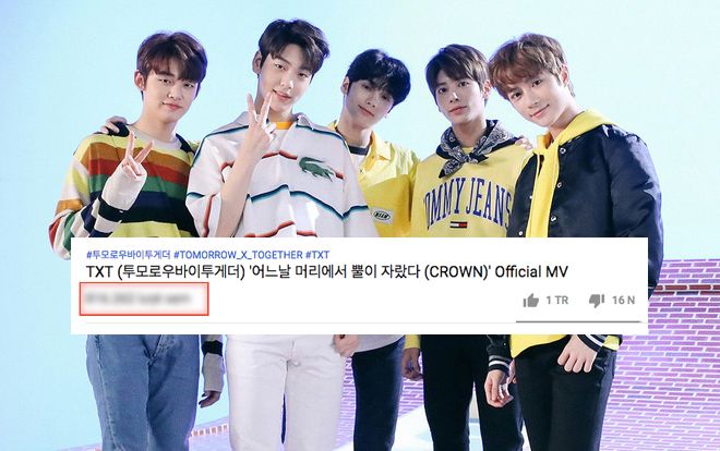 Youtube đã chịu 'nhả' view MV debut CROWN (TXT) sau 3 giờ kìm hãm 7 lượt xem: Con số lên đến…