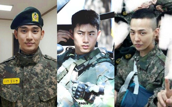 Sao nhập ngũ: Ok Taec Yeon - Kim Soo Hyun được thăng cấp, K-net 'đá xéo' G-Dragon (Big Bang)