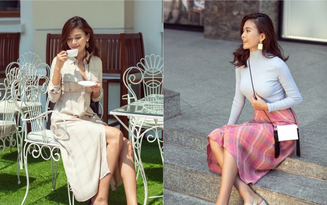 Diện áo cổ lọ 'kín cổng cao tường' mà Mâu Thủy vẫn gợi cảm hết nấc