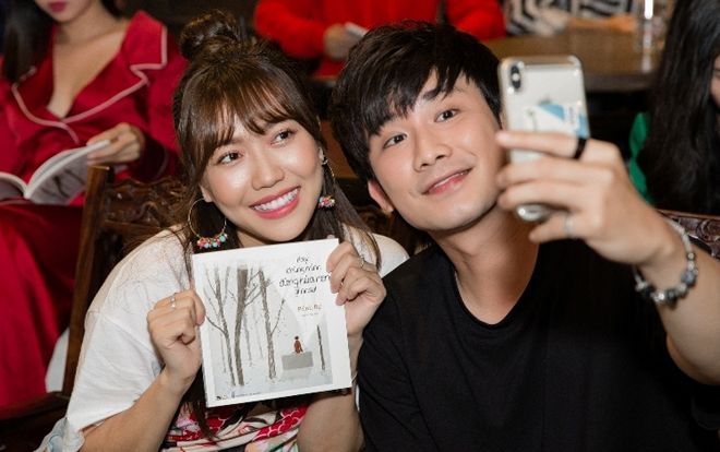 Diệu Nhi cùng dàn sao 'đổ bộ' họp báo của Minh Dự