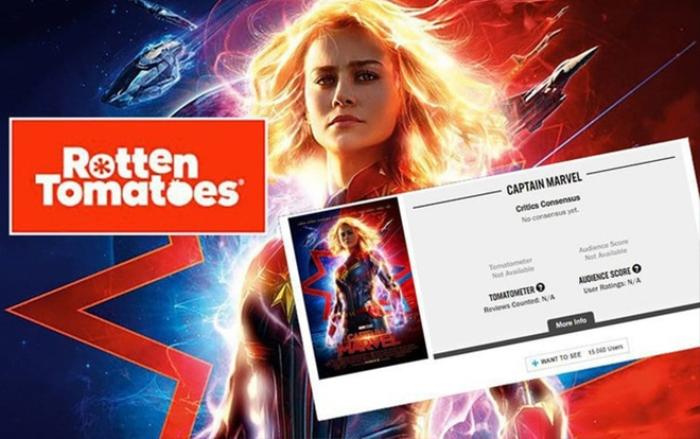 Đã có điểm số đầu tiên của 'Captain Marvel' trên Rotten Tomatoes