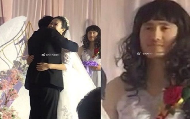 Cô dâu chú rể lu mờ trong đám cưới, mọi sự chú ý đều đổ dồn vào 'nhan sắc' đặc biệt của người này