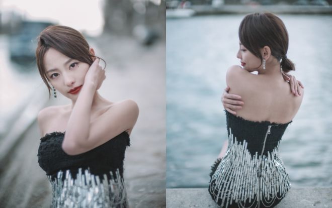 Nhan sắc đẹp đến 'nao lòng' của Trương Gia Nghê tại Tuần lễ thời trang Paris khiến cánh đàn ông xao xuyến