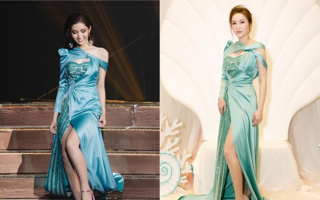 Tin bất ngờ: Chiếc váy gây tranh cãi của Nhật Hà hóa ra từng được Bảo Thy chưng diện