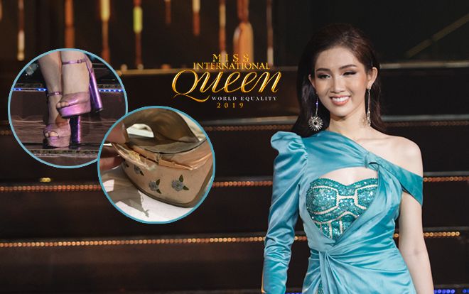 Nhật Hà diện váy xanh, mang giày tím 'lạc quẻ' tại MIQ và sự thật khiến các fan xót lòng!