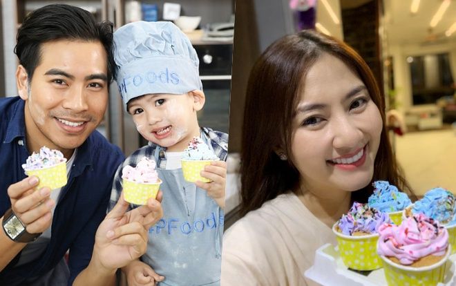 Diễn viên Ngọc Lan 'xúc động' khi được cha con Thanh Bình làm điều này trước ngày 8/3