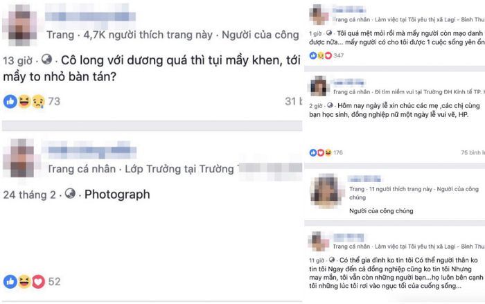 Facebook cô giáo và học sinh 16 tuổi vào khách sạn cùng nhau đang bị giả mạo hàng loạt để câu tương tác