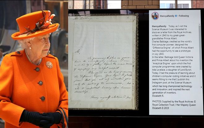 Nữ hoàng Anh Elizabeth II lần đầu chia sẻ bài viết trên Instagram