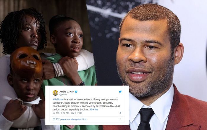 Jordan Peele lại nhận được cơn mưa lời khen với 'Us'