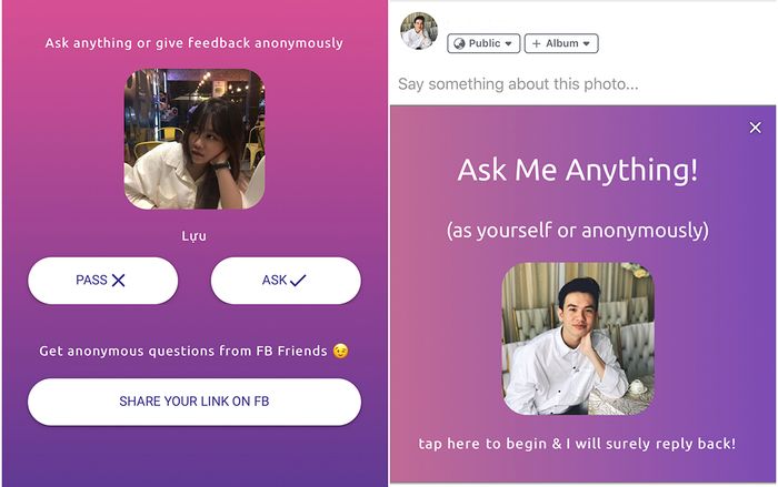 Hướng dẫn bạn cách chơi trò 'Hỏi tôi bất kỳ điều gì' đang gây sốt trên Facebook