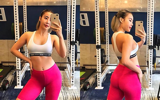Hot girl fitness bầu 6 tháng vẫn chăm chỉ tập luyện khiến ai cũng ngưỡng mộ